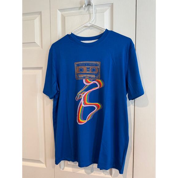 NEW Curations x Ty Mayberry LGBTQ+ Pride Graphic T-Shirt Unisex Med - Picture 3 of 6